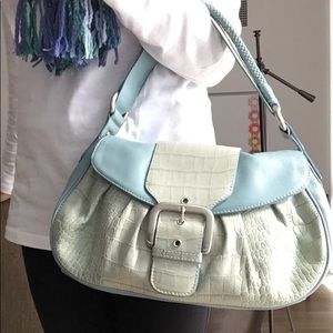 Blue Adrienne Vittadini Handbag